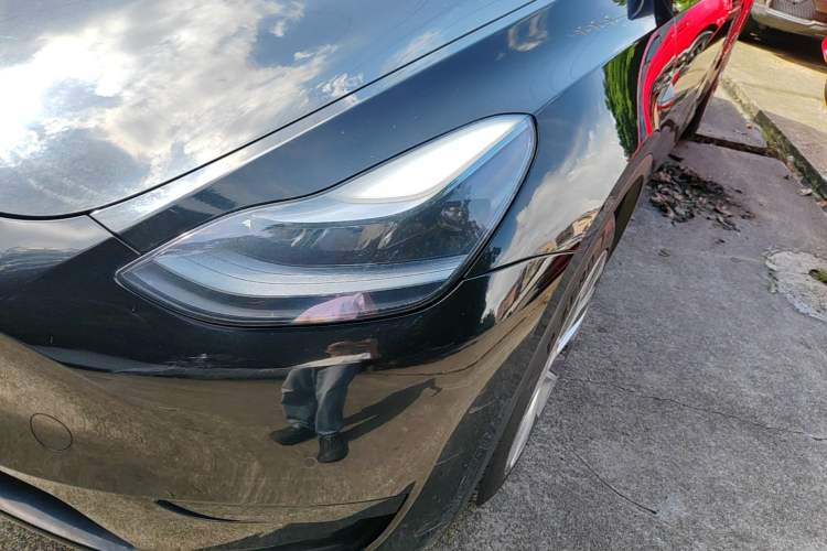 Used Tesla Model Y 2022 Revised Version Rear-Wheel Drive Left Front Headlight