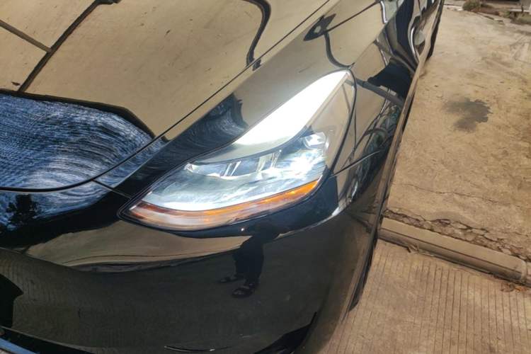Used Tesla Model Y 2022 Revised Version Rear-Wheel Drive Left Front Headlight