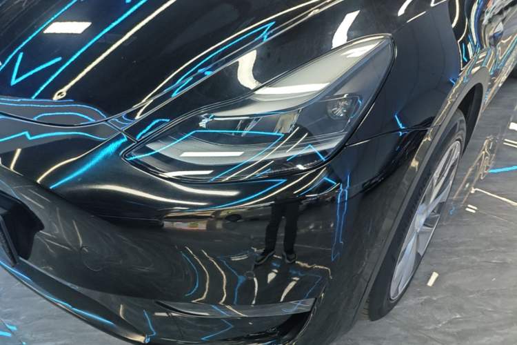 Used Tesla Model Y 2022 Long-Range All-Wheel-Drive Version Left Front Headlight