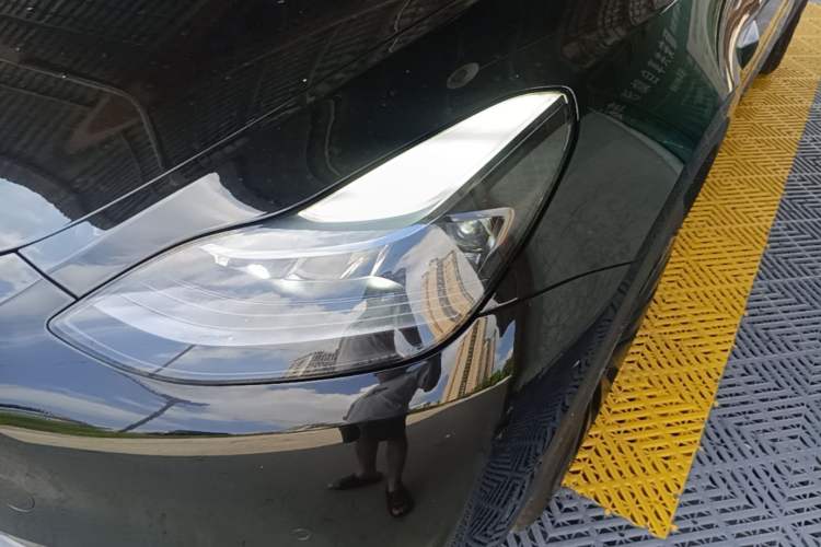 Used Tesla Model Y 2022 Revised Version Rear-Wheel Drive Left Front Headlight