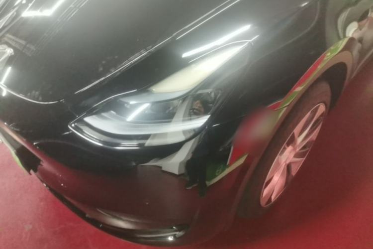 Used Tesla Model Y 2022 Rear-Wheel-Drive Version Left Front Headlight