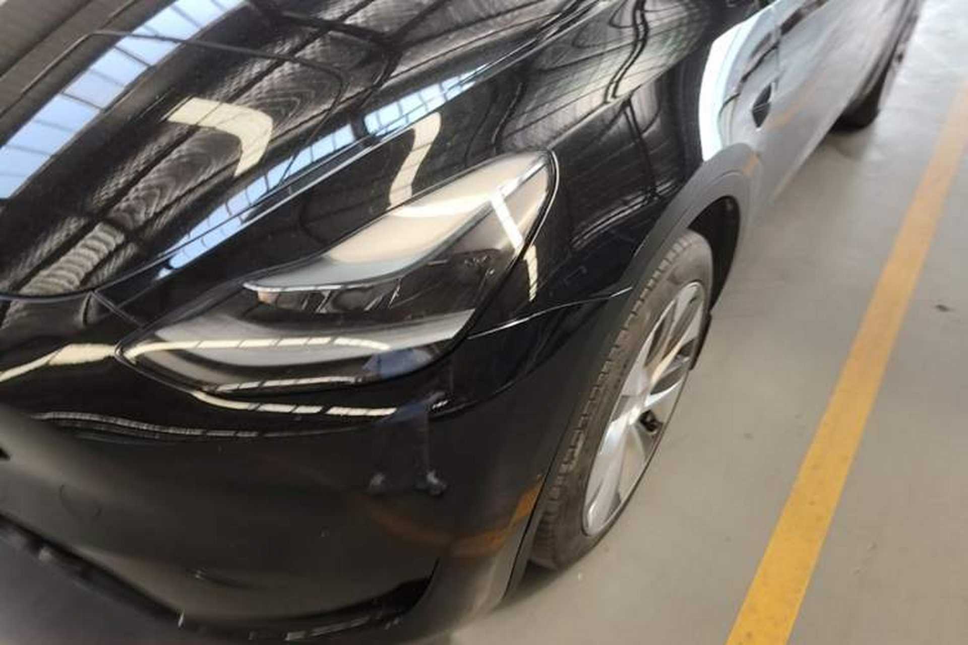 Used Tesla Model Y 2022 Revised Version Rear-Wheel Drive Left Front Headlight
