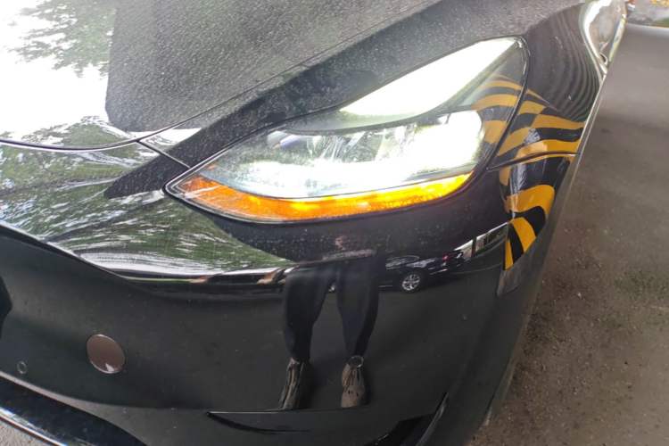 Used Tesla Model Y 2022 Revised Version Rear-Wheel Drive Left Front Headlight