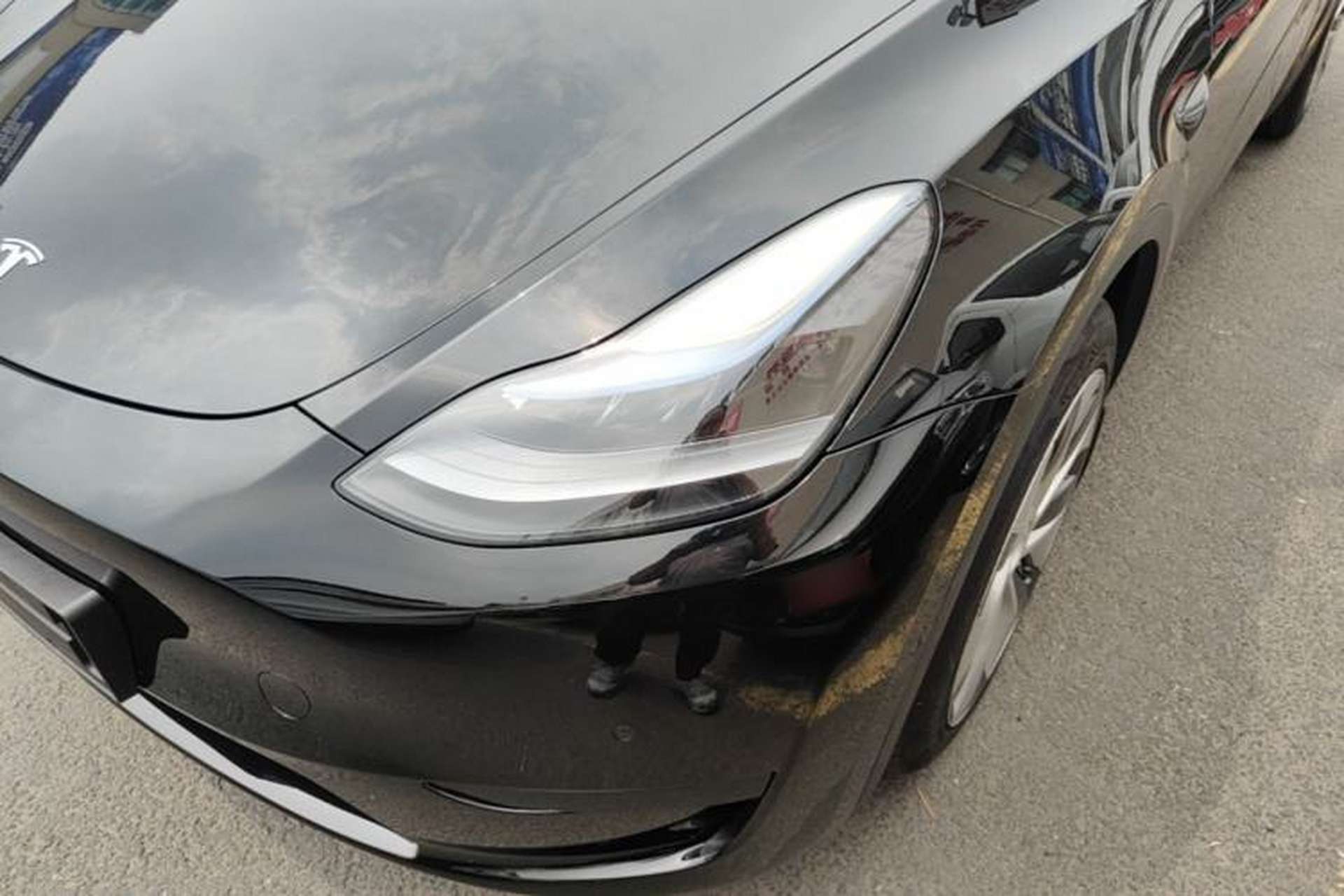 Used Tesla Model Y 2022 Revised Version Rear-Wheel Drive Left Front Headlight