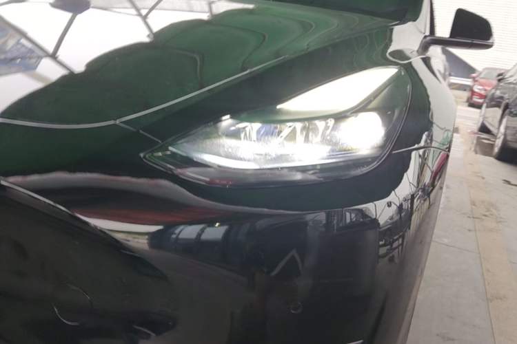 Used Tesla Model Y 2022 Revised Version Long-Range All-Wheel Drive Left Front Headlight