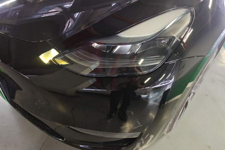 Used Tesla Model Y 2022 Performance High-Performance All-Wheel-Drive Version Left Front Headlight
