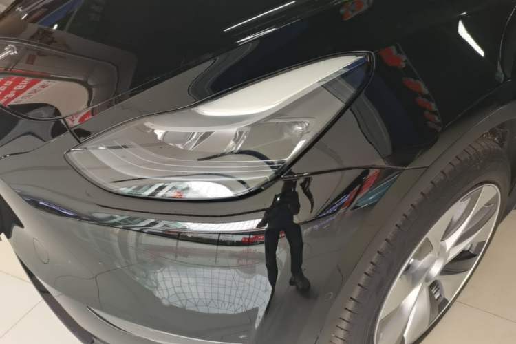Used Tesla Model Y 2022 Revised Version Long-Range All-Wheel Drive Left Front Headlight