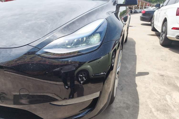 Used Tesla Model Y 2022 Revised Version Long-Range All-Wheel Drive Left Front Headlight