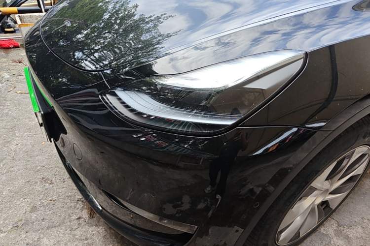Used Tesla Model Y 2022 Revised Version Long-Range All-Wheel Drive Left Front Headlight