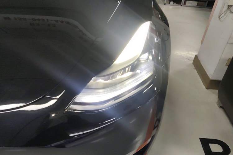 Used Tesla Model Y 2022 Revised Version Long-Range All-Wheel Drive Left Front Headlight