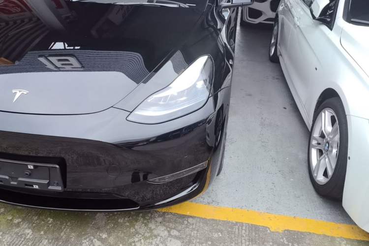 Used Tesla Model Y 2022 Performance High-Performance All-Wheel-Drive Version Left Front Headlight