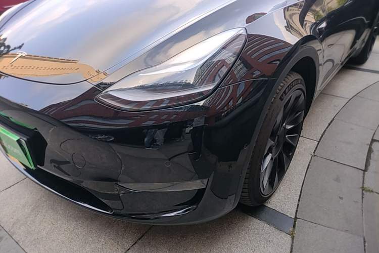 Used Tesla Model Y 2022 Revised Version Long-Range All-Wheel Drive Left Front Headlight