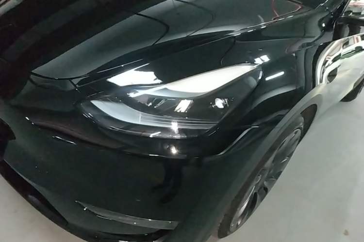 Used Tesla Model Y 2022 Performance High-Performance All-Wheel-Drive Version Left Front Headlight
