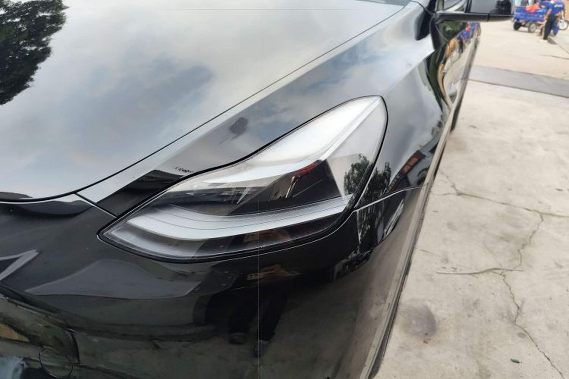 Used Tesla Model Y 2022 Rear-Wheel-Drive Version Left Front Headlight