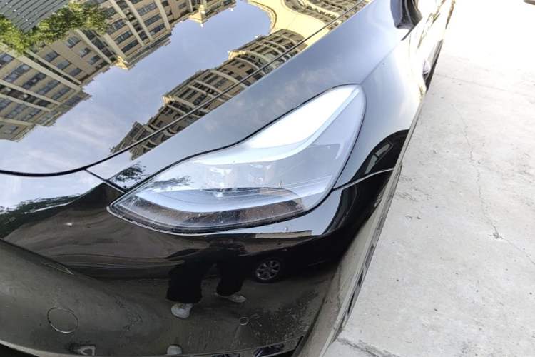 Used Tesla Model Y 2022 Revised Version Long-Range All-Wheel Drive Left Front Headlight