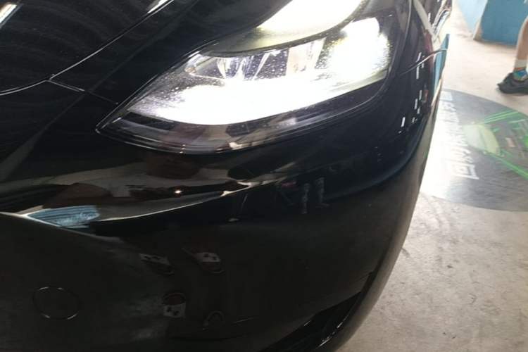 Used Tesla Model Y 2022 Rear-Wheel-Drive Version Left Front Headlight