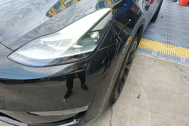 Used Tesla Model Y 2022 Revised Version Long-Range All-Wheel Drive Left Front Headlight