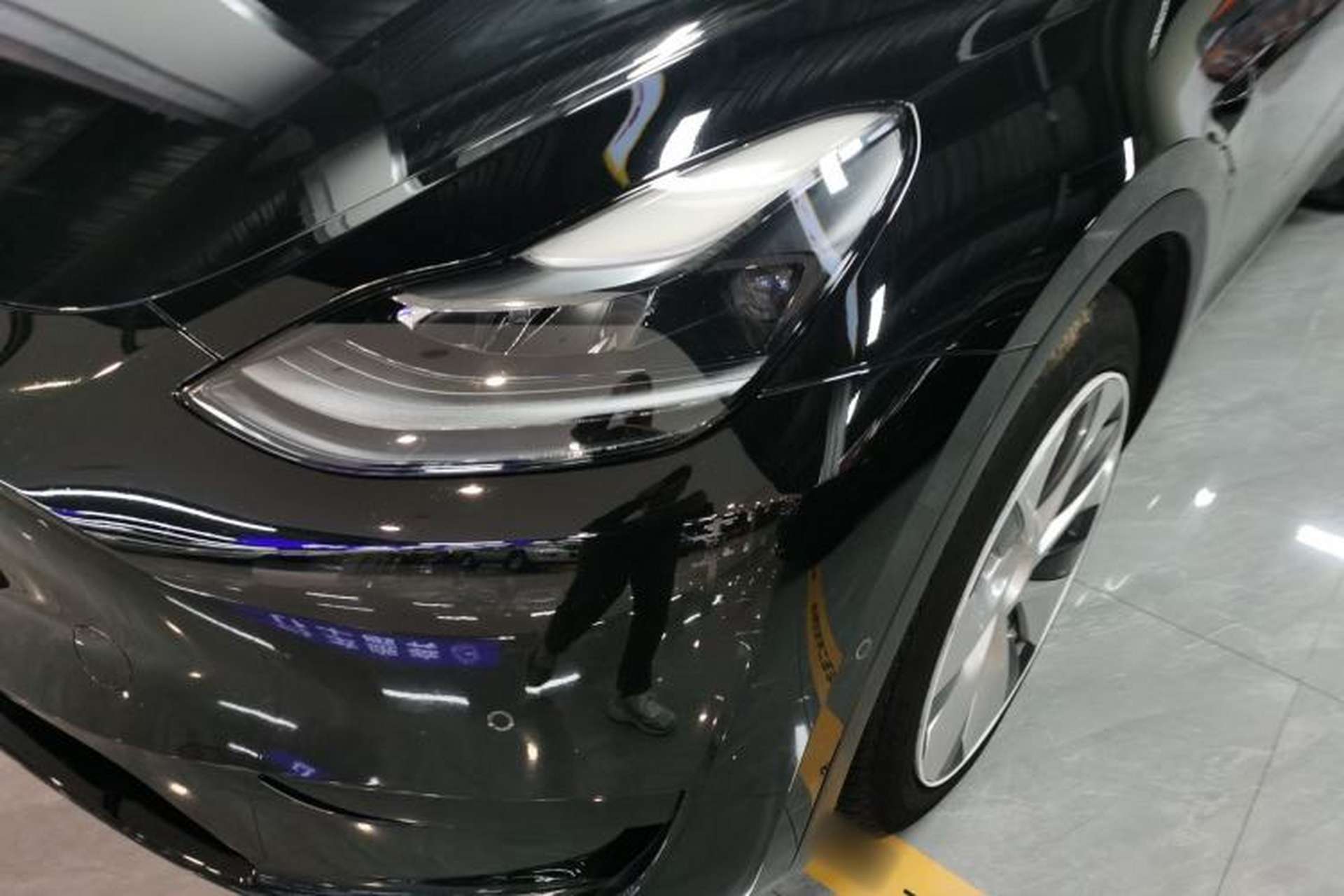 Used Tesla Model Y 2022 Rear-Wheel-Drive Version Left Front Headlight
