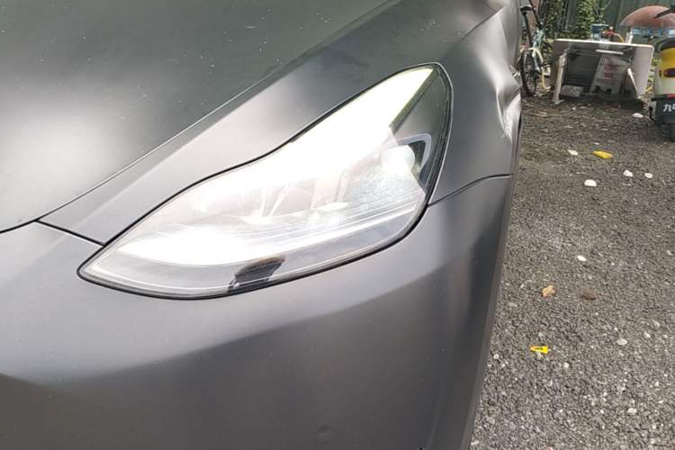 Used Tesla Model Y 2022 Revised Version Rear-Wheel Drive Left Front Headlight