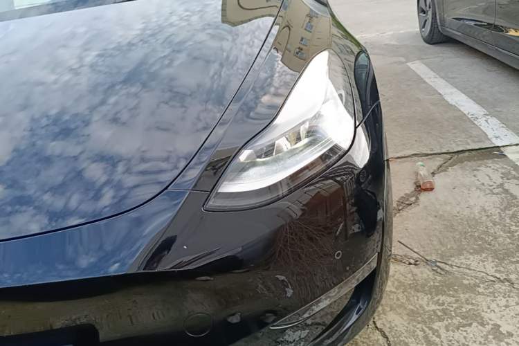 Used Tesla Model Y 2022 Revised Version Long-Range All-Wheel Drive Left Front Headlight