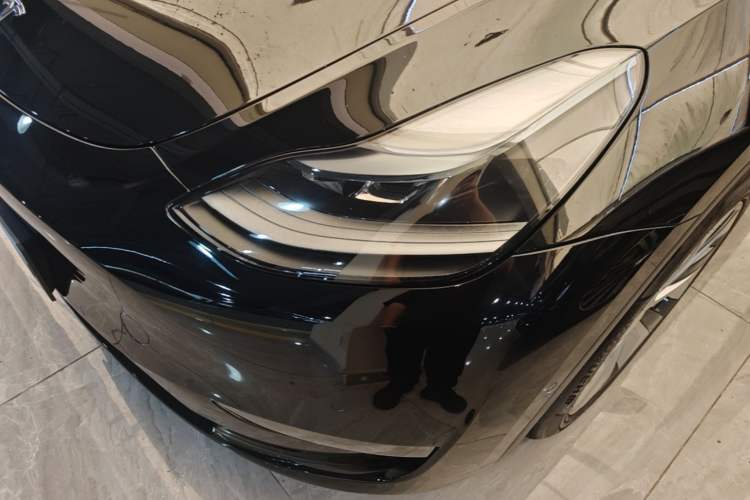 Used Tesla Model Y 2022 Revised Version Long-Range All-Wheel Drive Left Front Headlight