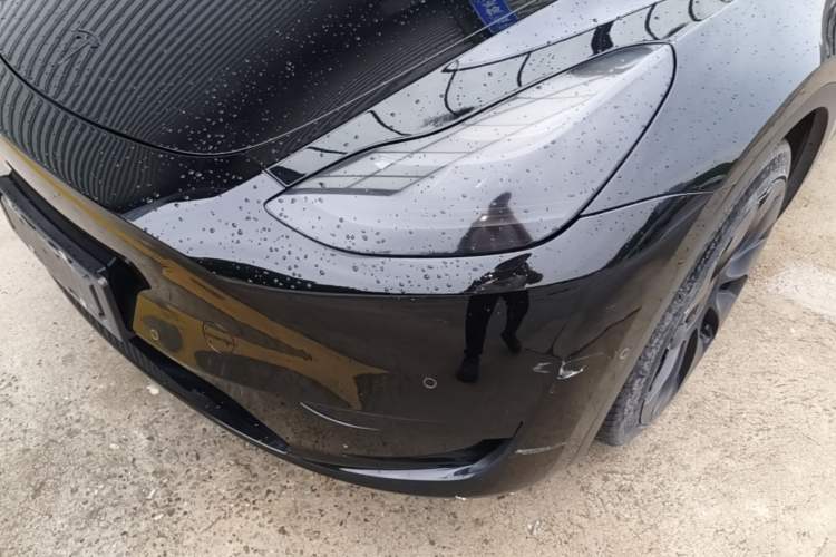 Used Tesla Model Y 2022 Rear-Wheel-Drive Version Left Front Headlight