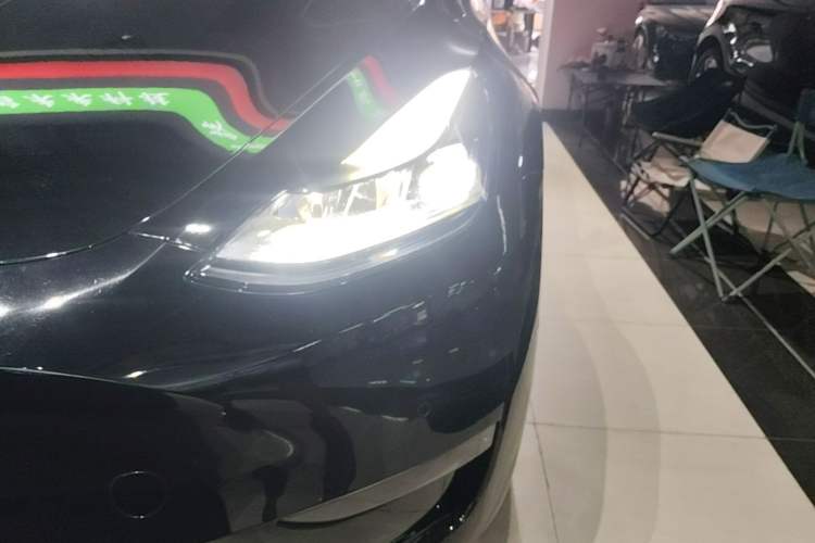 Used Tesla Model Y 2022 Revised Version Long-Range All-Wheel Drive Left Front Headlight