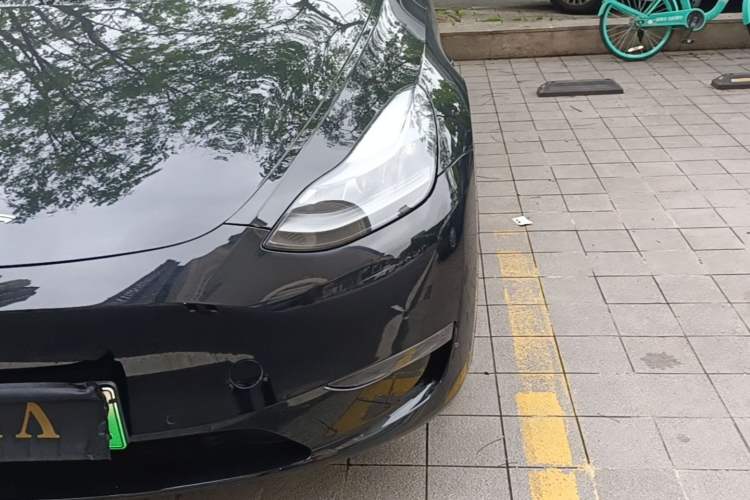 Used Tesla Model Y 2022 Revised Version Long-Range All-Wheel Drive Left Front Headlight