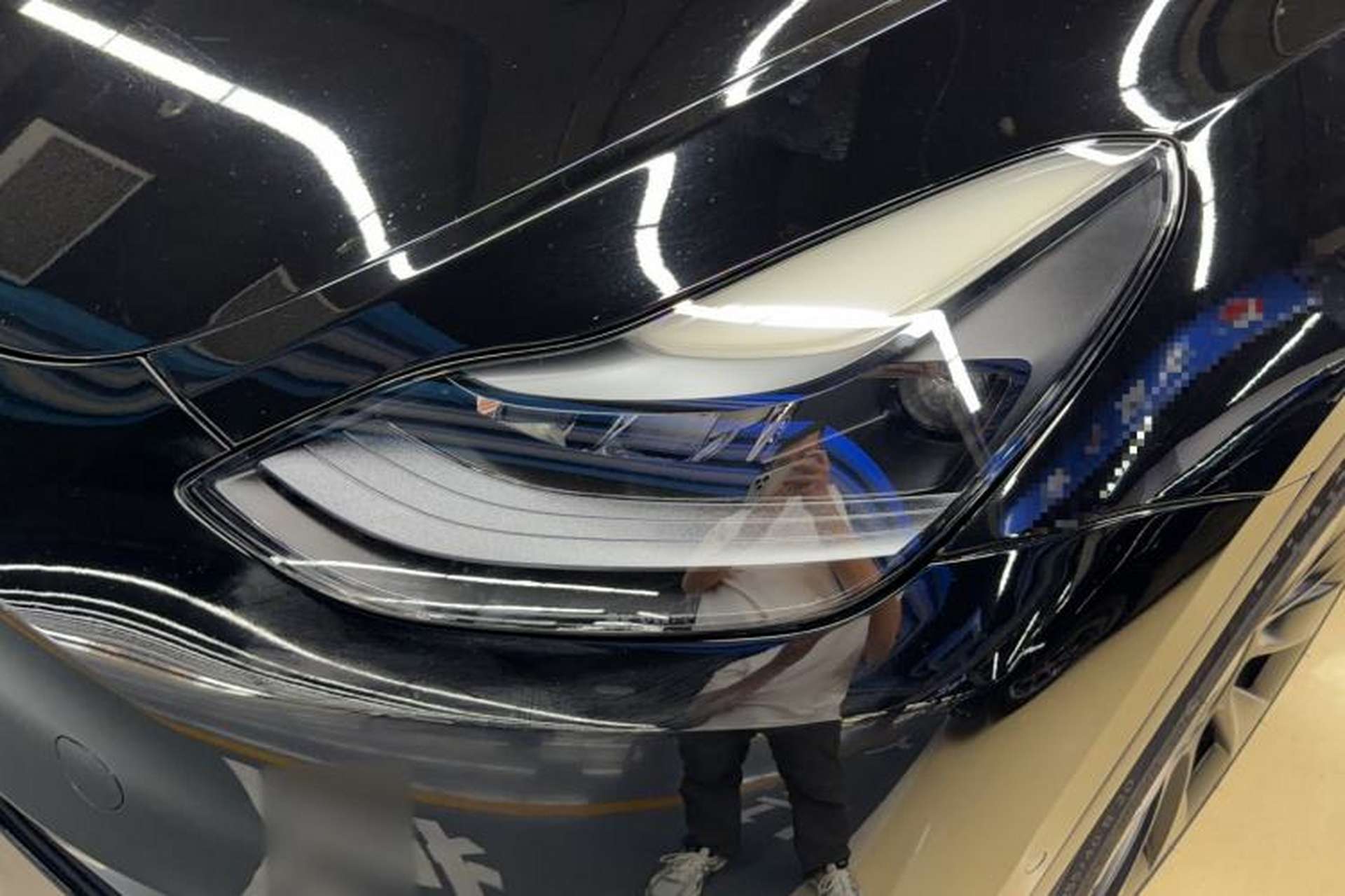 Used Tesla Model Y 2022 Rear-Wheel-Drive Version Left Front Headlight
