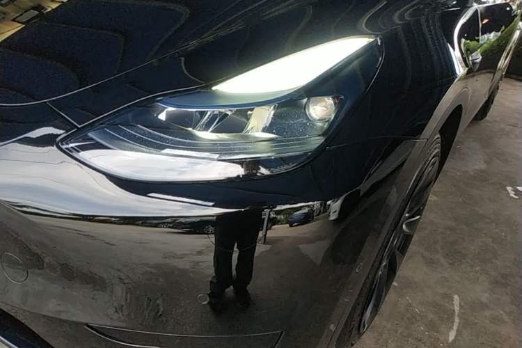 Used Tesla Model Y 2022 Rear-Wheel-Drive Version Left Front Headlight