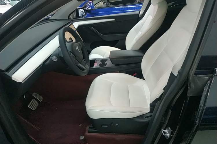 Used Tesla Model Y 2022 Long-Range All-Wheel-Drive Version Left Front Seat