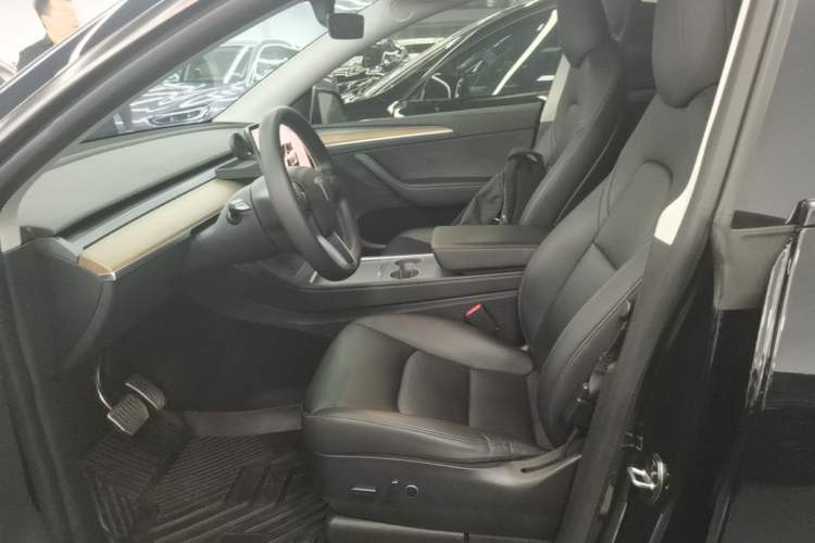 Used Tesla Model Y 2022 Long-Range All-Wheel-Drive Version Left Front Seat