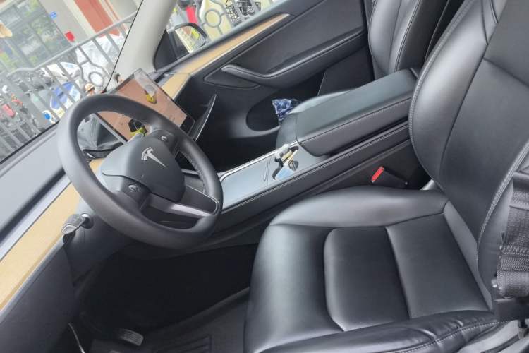 Used Tesla Model Y 2022 Long-Range All-Wheel-Drive Version Left Front Seat