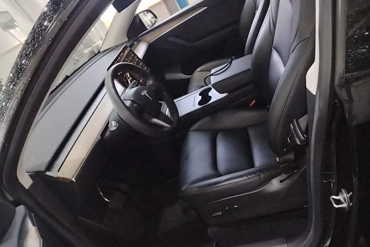 Used Tesla Model Y 2022 Long-Range All-Wheel-Drive Version Left Front Seat