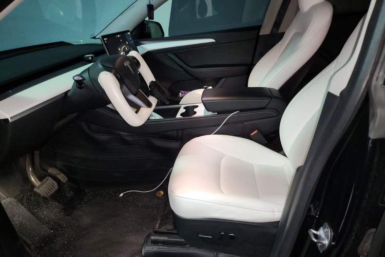 Used Tesla Model Y 2022 Long-Range All-Wheel-Drive Version Left Front Seat