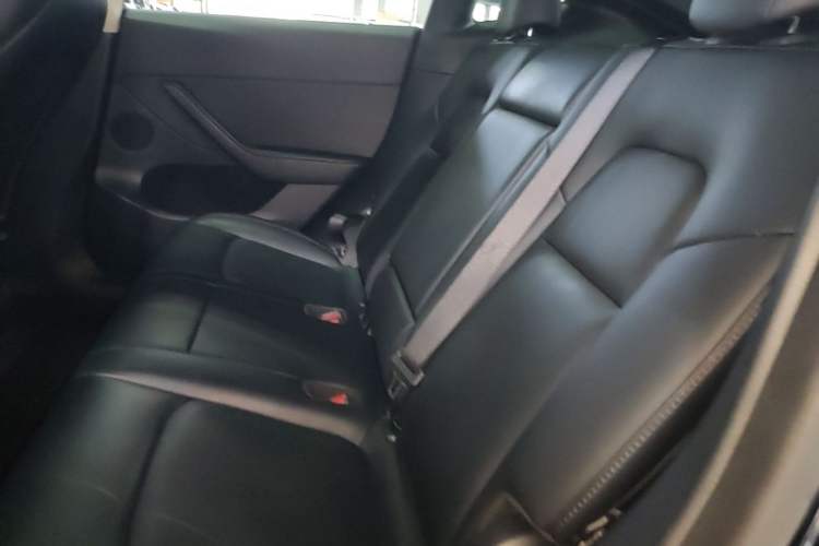 Used Tesla Model Y 2022 Long-Range All-Wheel-Drive Version Left Rear Seat