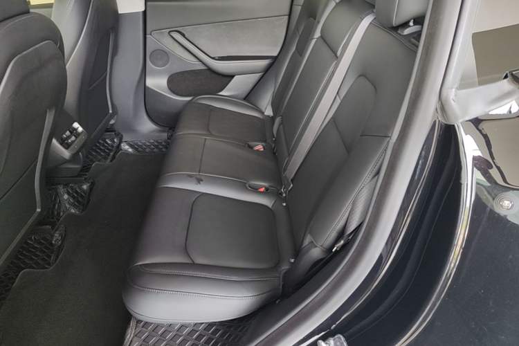 Used Tesla Model Y 2022 Long-Range All-Wheel-Drive Version Left Rear Seat