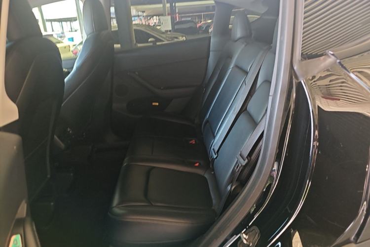 Used Tesla Model Y 2022 Long-Range All-Wheel-Drive Version Left Rear Seat