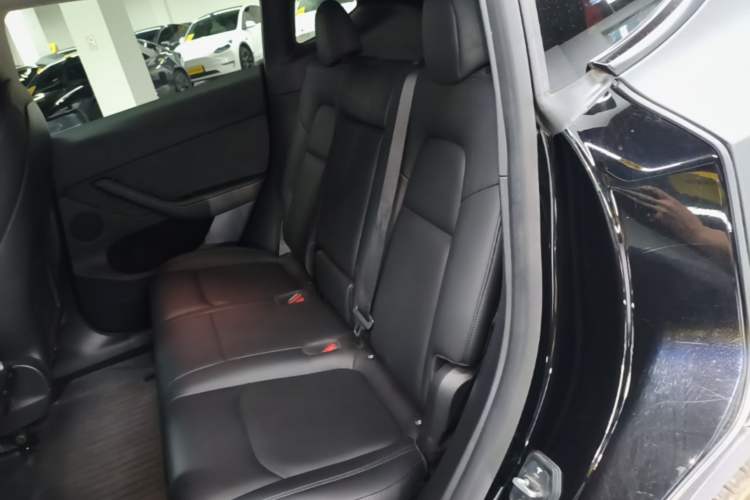 Used Tesla Model Y 2022 Long-Range All-Wheel-Drive Version Left Rear Seat