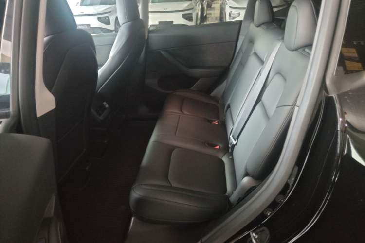Used Tesla Model Y 2022 Long-Range All-Wheel-Drive Version Left Rear Seat