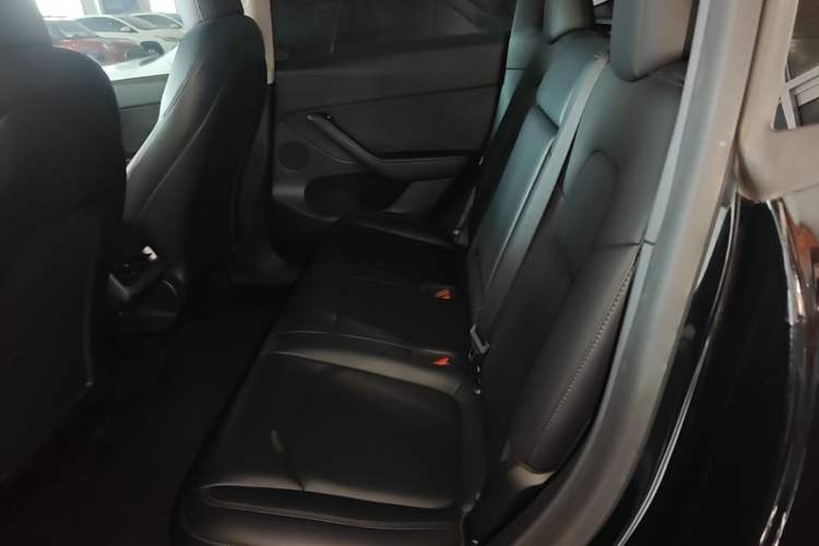 Used Tesla Model Y 2022 Long-Range All-Wheel-Drive Version Left Rear Seat