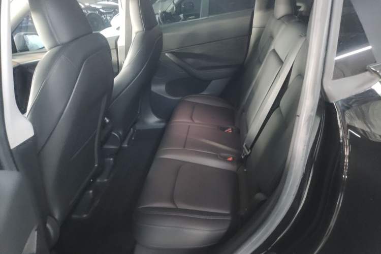 Used Tesla Model Y 2022 Long-Range All-Wheel-Drive Version Left Rear Seat