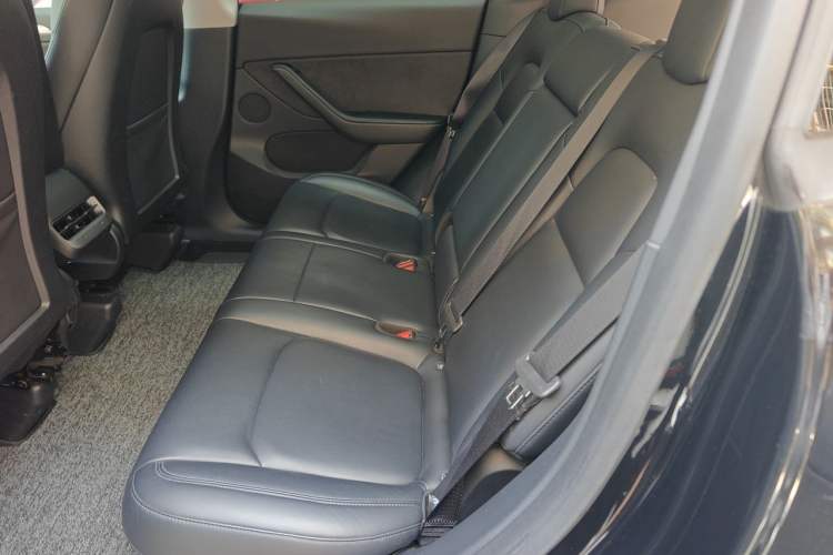 Used Tesla Model Y 2022 Long-Range All-Wheel-Drive Version Left Rear Seat