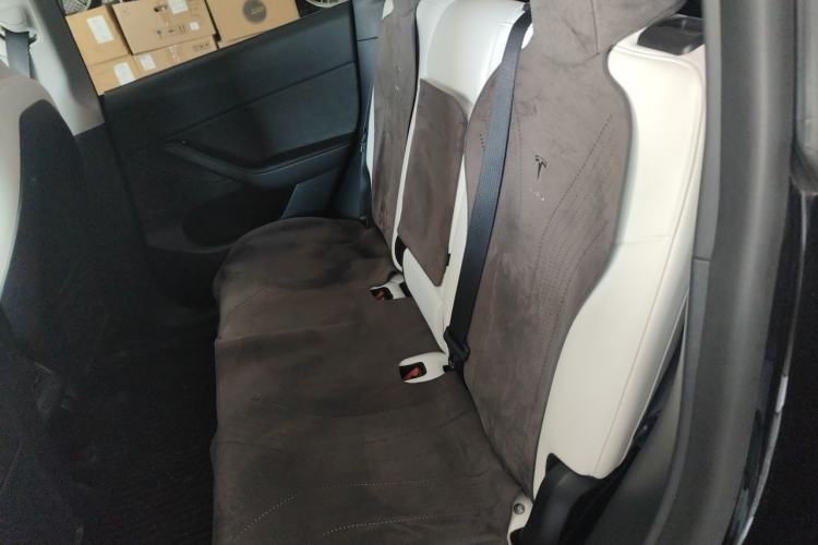 Used Tesla Model Y 2022 Performance High-Performance All-Wheel-Drive Version Left Rear Seat
