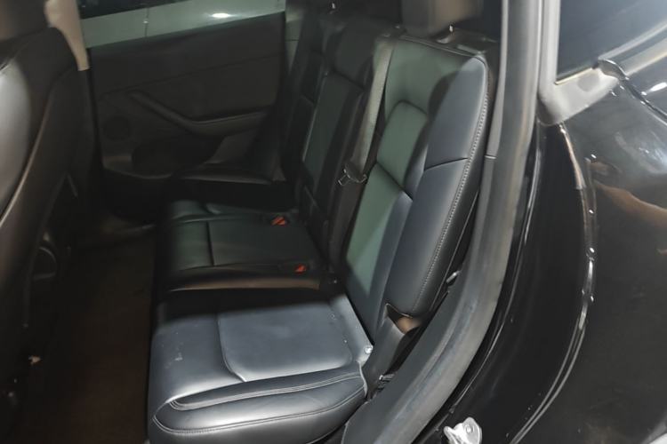 Used Tesla Model Y 2022 Long-Range All-Wheel-Drive Version Left Rear Seat