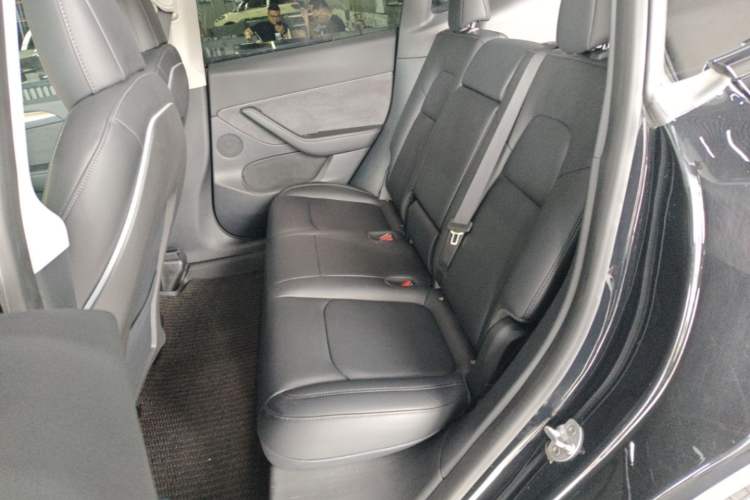 Used Tesla Model Y 2022 Long-Range All-Wheel-Drive Version Left Rear Seat