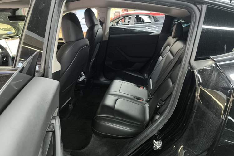 Used Tesla Model Y 2022 Long-Range All-Wheel-Drive Version Left Rear Seat