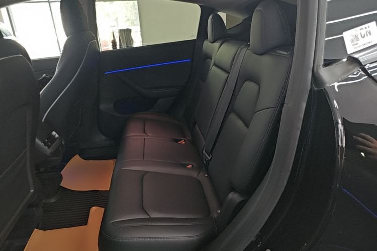 Used Tesla Model Y 2022 Long-Range All-Wheel-Drive Version Left Rear Seat