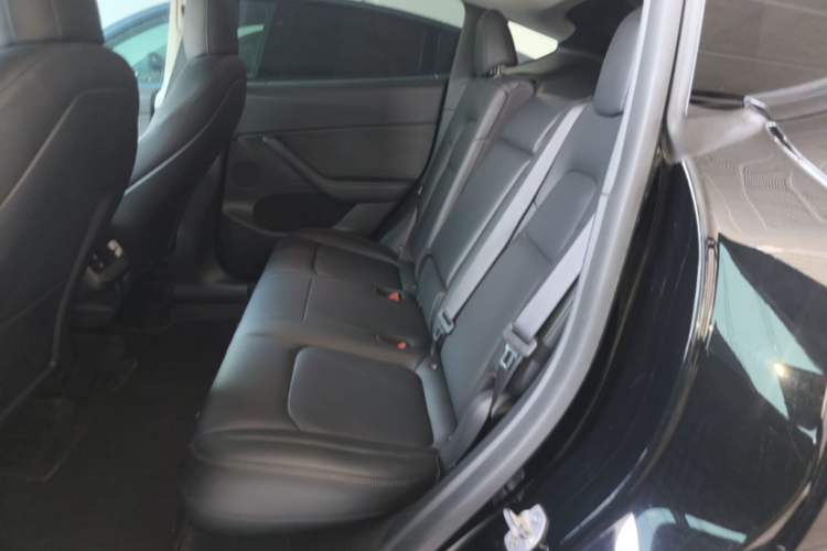 Used Tesla Model Y 2022 Long-Range All-Wheel-Drive Version Left Rear Seat