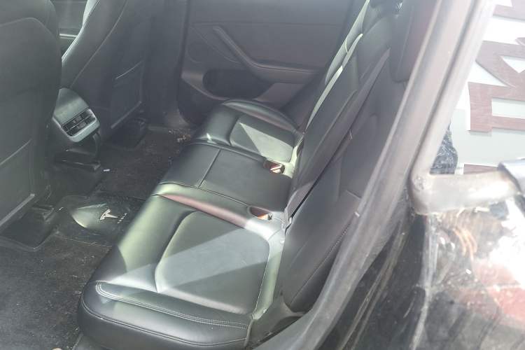 Used Tesla Model Y 2022 Rear-Wheel-Drive Version Left Rear Seat